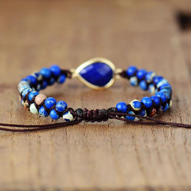 Drop Of Moonlight Lapis Bracelet-Your Soul Place